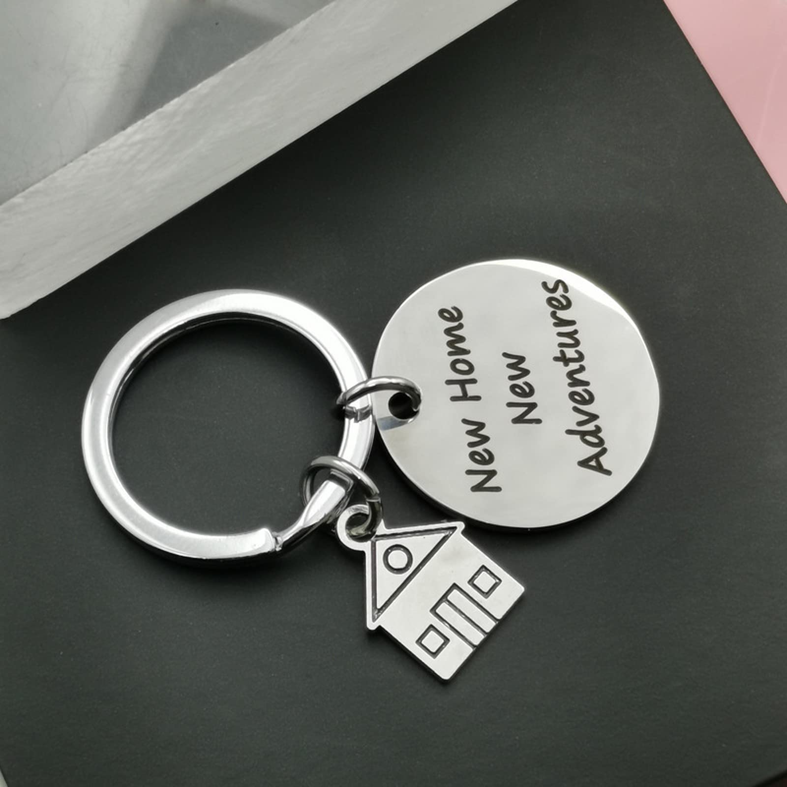 Housewarming Gifts for New Homeowners - Unique Keychains for Women, Men & Couples | Thoughtful Present for Best Friends & New Adventures | Perfect for Housewarming Parties & New Home Celebrations