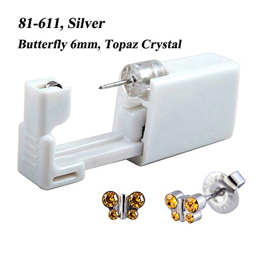 81-611,6mm Topaz butterfly
