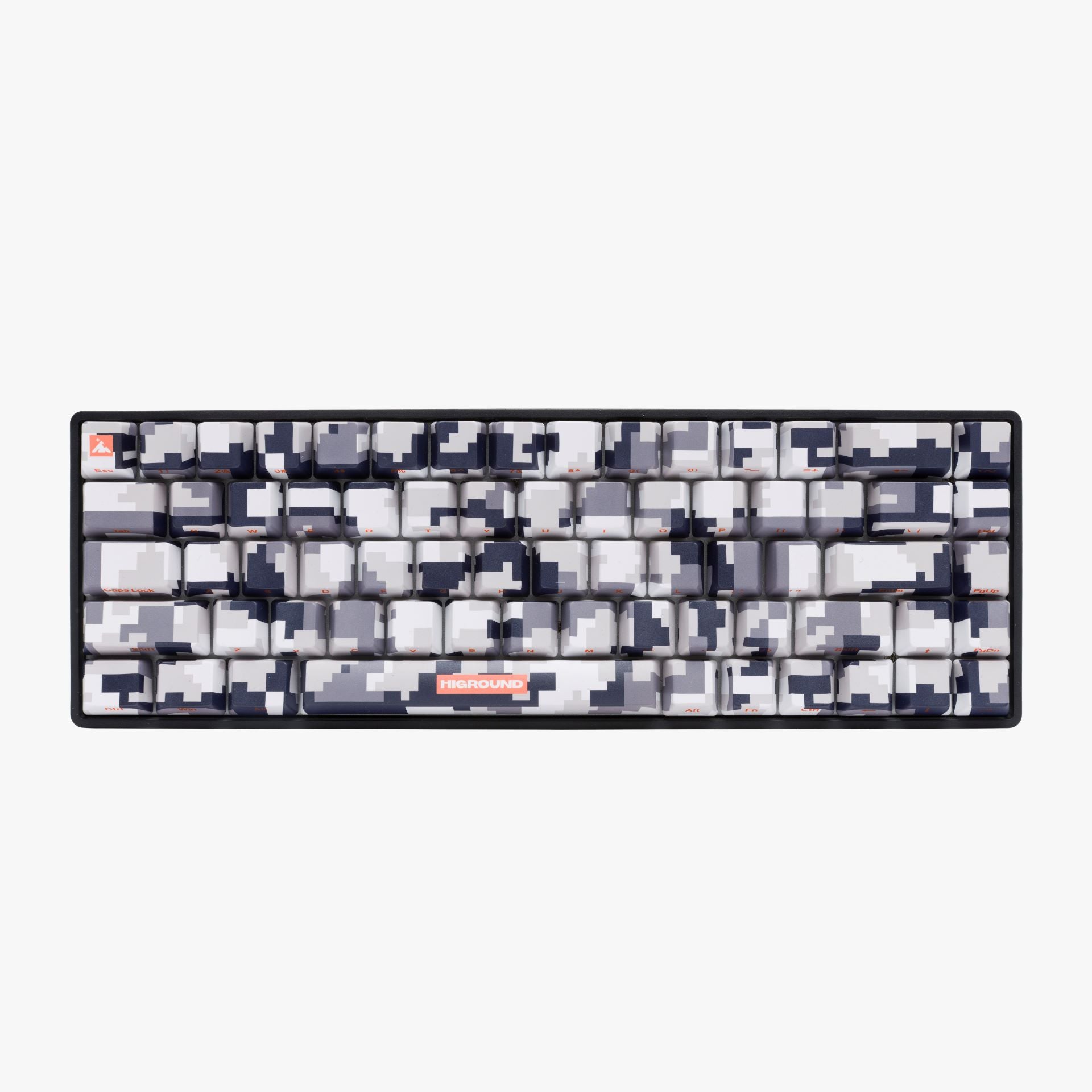 DIGICAMO Basecamp 65 Mechanical Keyboard - ARCTIC White | Compact 65% Layout, Hot-Swappable Switches, RGB Backlit | Perfect for Gaming, Office Work & Programming