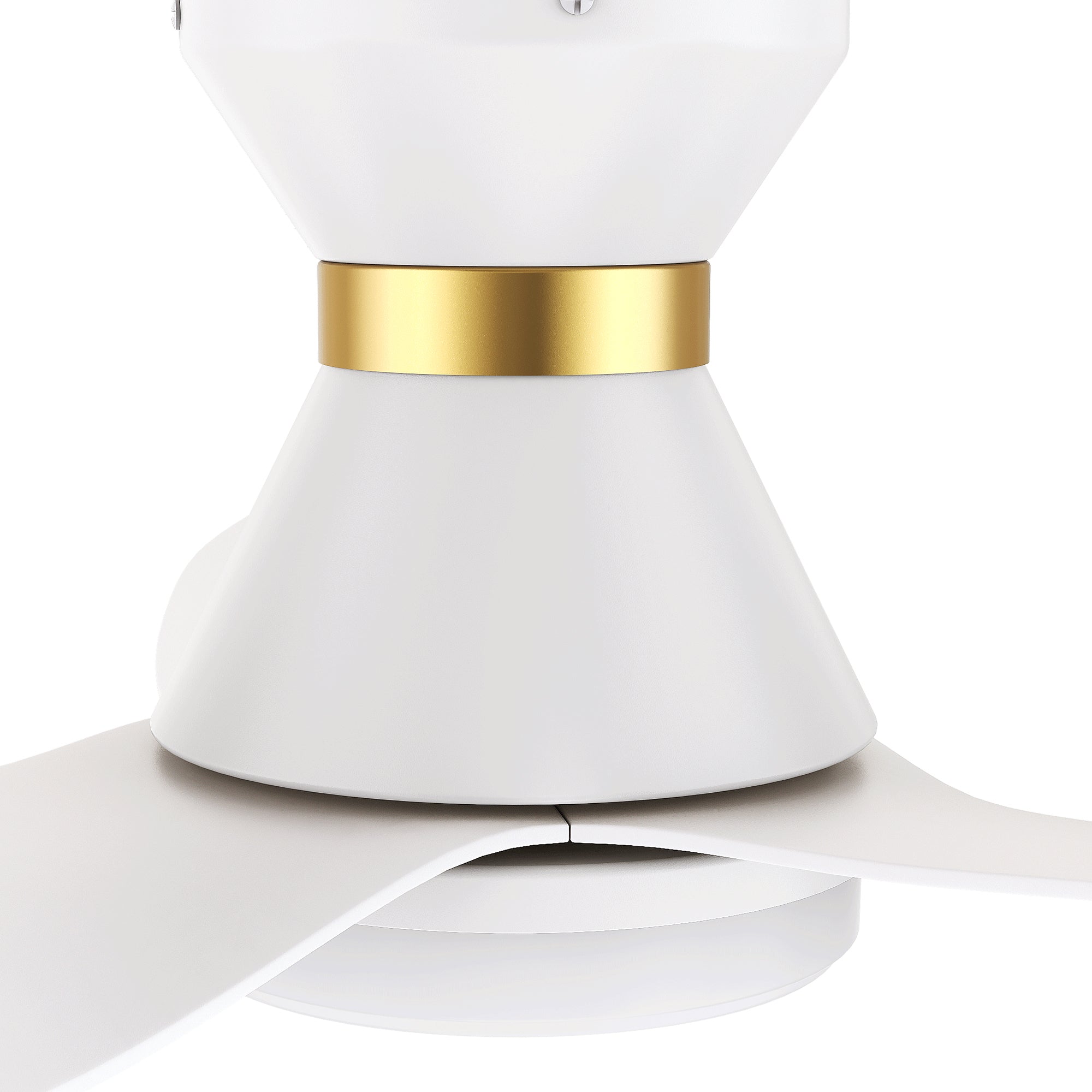 Joliet Low Profile Smart Ceiling Fan with LED Light and Remote Control - 45 Inch, Quiet DC Motor, Energy Efficient - Perfect for Bedroom, Living Room, and Office Spaces