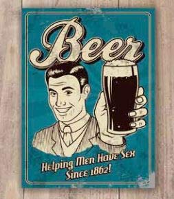Vintage A & M Beer Metal Sign (12