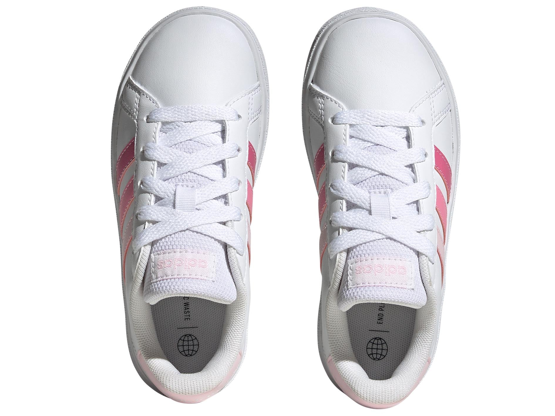 Adidas Grand Court 2.0 Kids Sneakers - Lightweight Comfortable Athletic Shoes for Boys & Girls - Perfect for School, Sports & Casual Wear