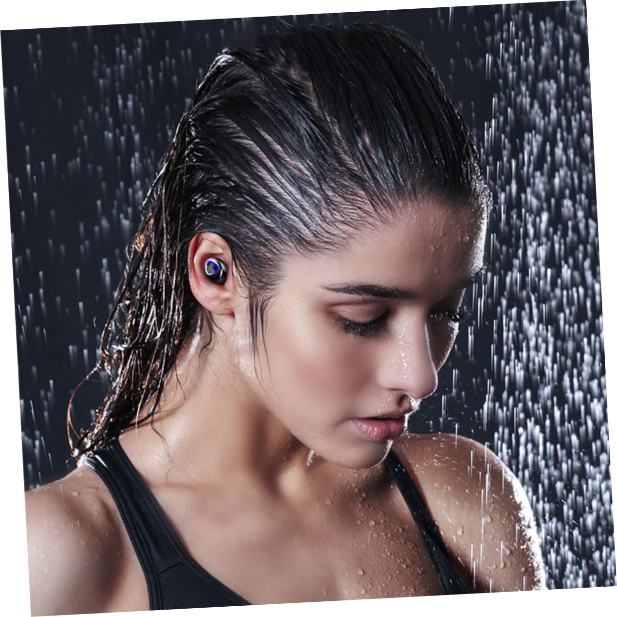 Mikikit Wireless Earbuds for Swimming, Running, Cycling & Gym - IPX8 Waterproof Bluetooth Headphones with Secure Fit for Sports & Outdoor Activities - Perfect for Workouts, Swimming Training & Active Lifestyle