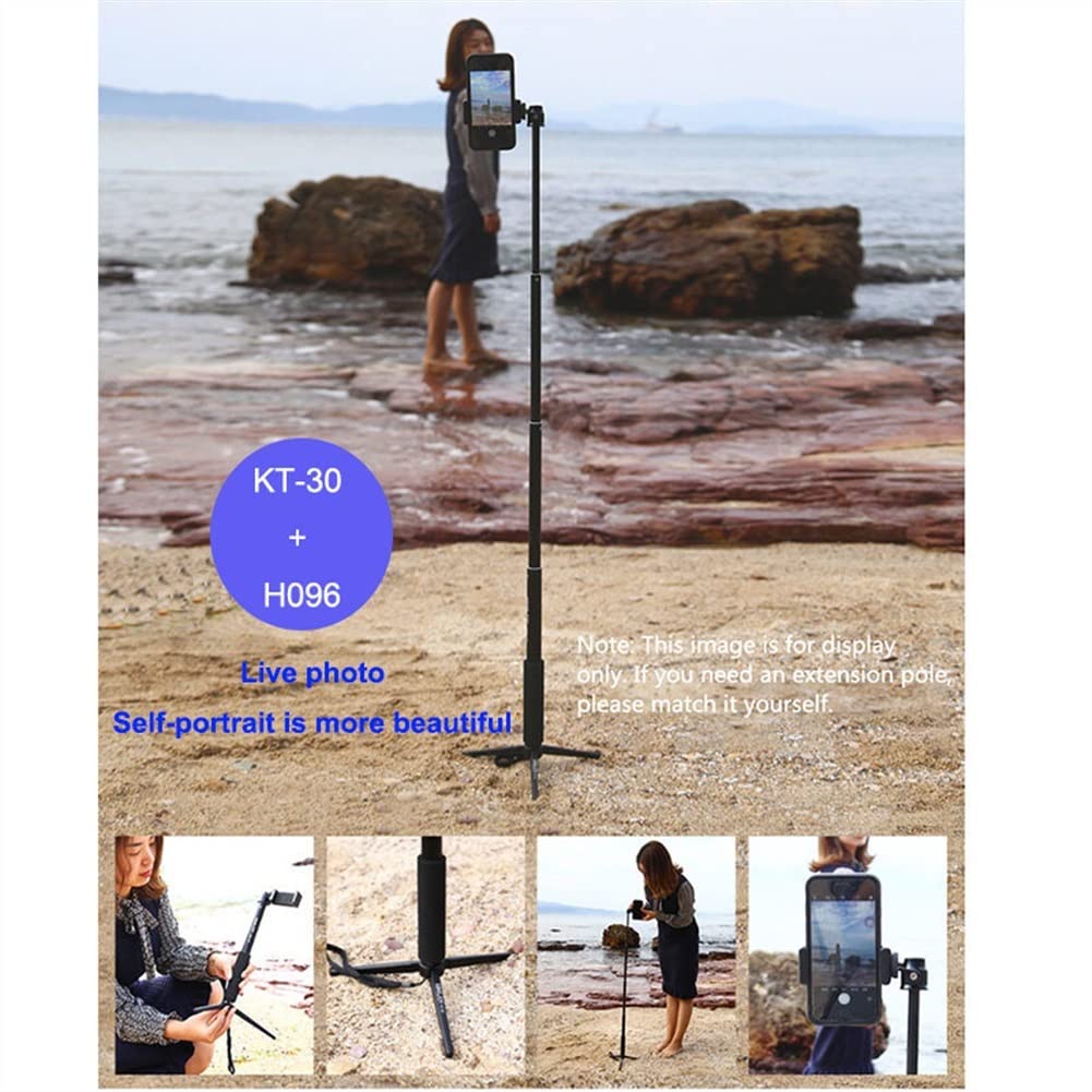 RajoNN KT-30/M5 Aluminum Mini Phone Tripod with Ball Head - Portable Smartphone Stand for Live Streaming, Vlogging & Photography (Includes M5 Package 1) - Perfect for YouTube, TikTok & Outdoor Shooting