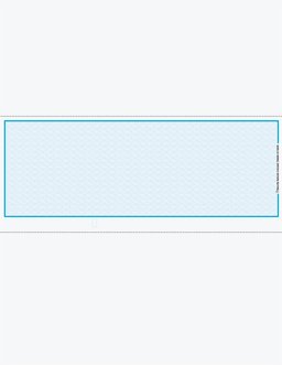 EGP Blank Laser Check Stock - 500 Sheets, Middle Location, Herringbone Pattern for Check Printing | Perfect for Business Checks, Payroll & Financial Documents