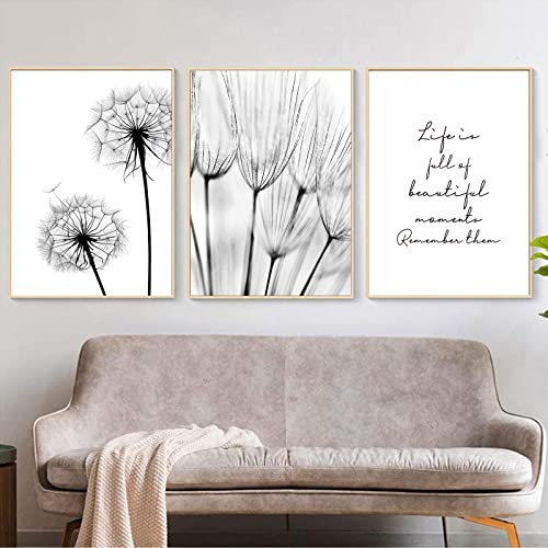 Dandelion Canvas Wall Art