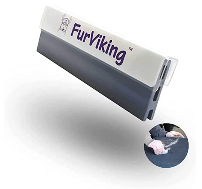 Premium Fur Viking Pet Hair Remover Tool - Effective Lint & Fur Removal for Furniture, Clothes, and Carpets - Perfect for Pet Owners & Allergy Sufferers