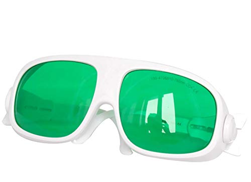 EP-13-1 Laser Safety Glasses OD4+ (190nm-470nm & 610nm-760nm) with 40% Visible Light Transmittance - Ideal for Laser Cutting, Engraving, and Medical Procedures