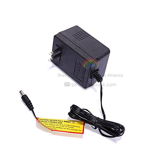 LinkePow 12V Fast Charger for Kids Electric Ride-On Cars & Trucks with Remote Control - Universal Power Adapter for Children's Battery-Powered Vehicles - Perfect for Home, Park, and Backyard Playtime