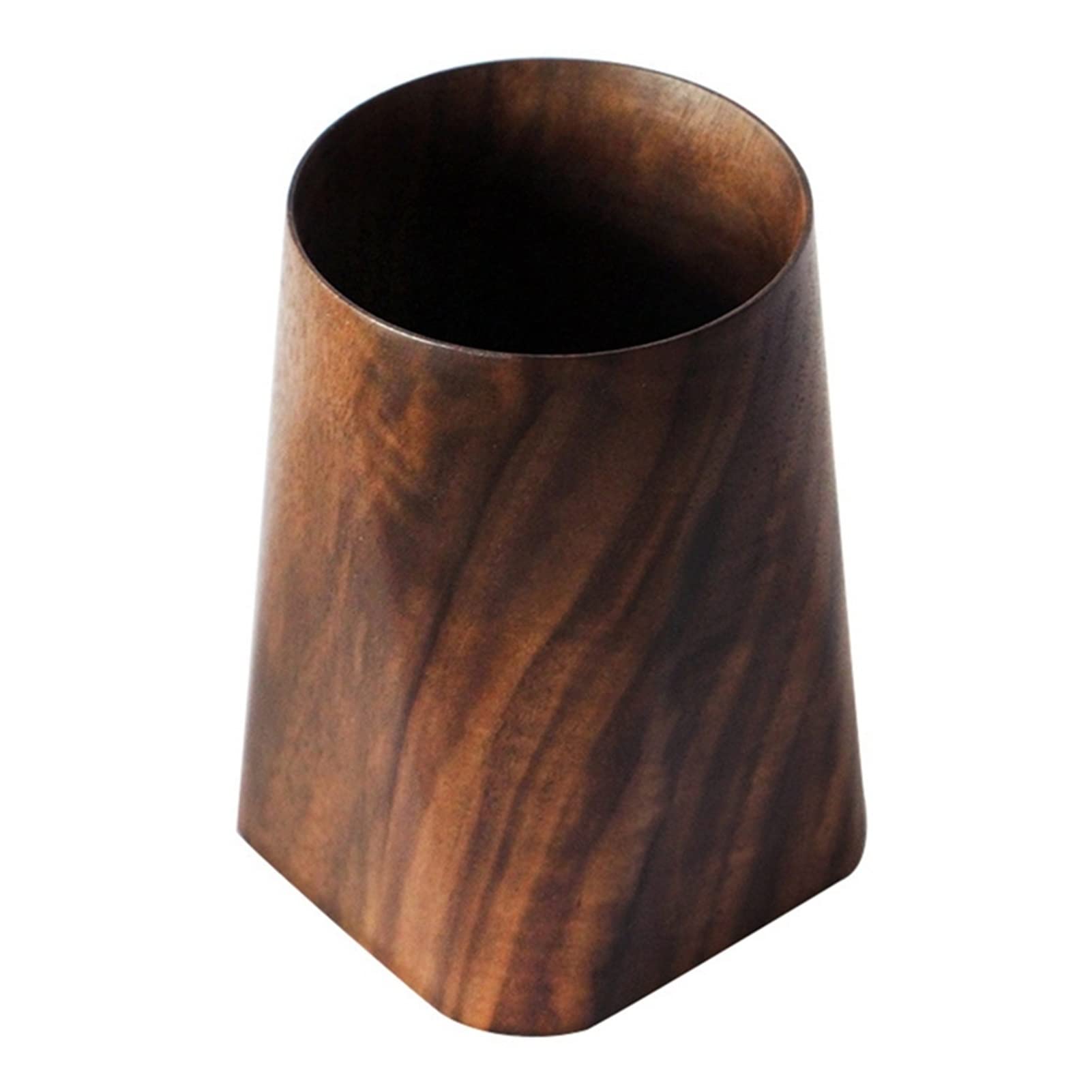 Eco-Friendly Wooden Pen Holder - Handcrafted Solid Wood Desktop Organizer for Office & Home Decor (Photo Color) | Perfect for Desk Organization, Gift Ideas & Workspace Decoration
