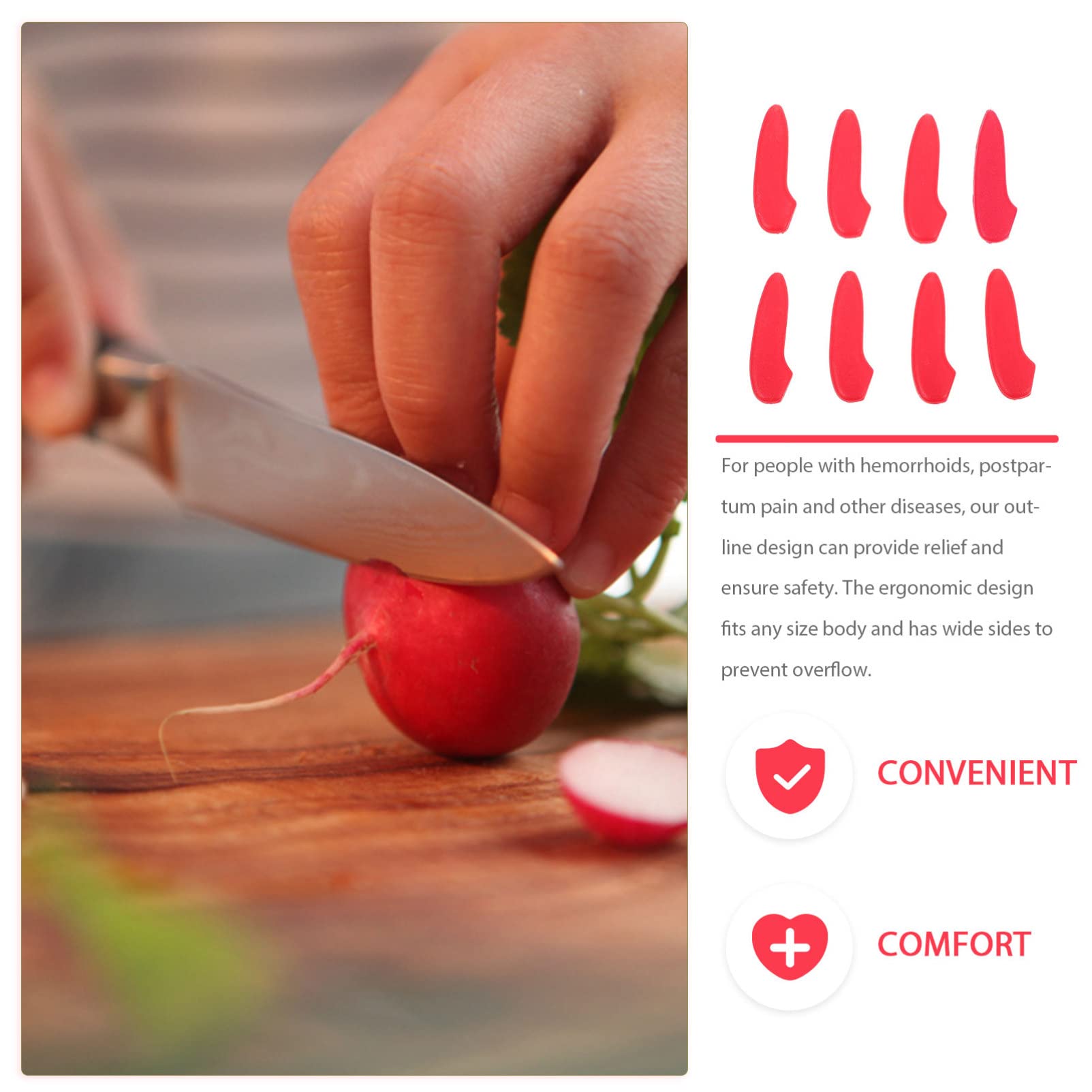 50pcs Plastic Knife Tip Covers - Protective Sleeves for Kitchen Knives & Cutters - Sharp Blade Protector - Safe Storage & Organization for Home & Professional Kitchens - Perfect for Moving, Travel, and Child Safety