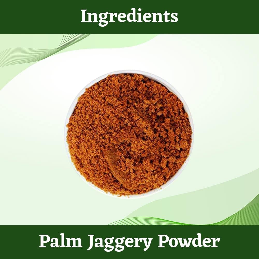 Organic Paal Palm Jaggery (Karupatti) Powder - 1kg | Natural Sweetener for Tea, Coffee & Baking | Vegan, Gluten-Free Healthy Sugar Alternative