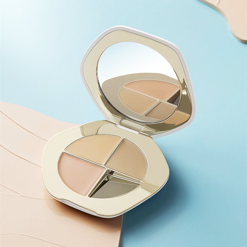 TIMAGE 3 Color Concealer Palette - Moisturizing & Long Lasting Under Eye Concealer for Dark Circles, Blemishes - Perfect for Makeup, Contouring & Everyday Use
