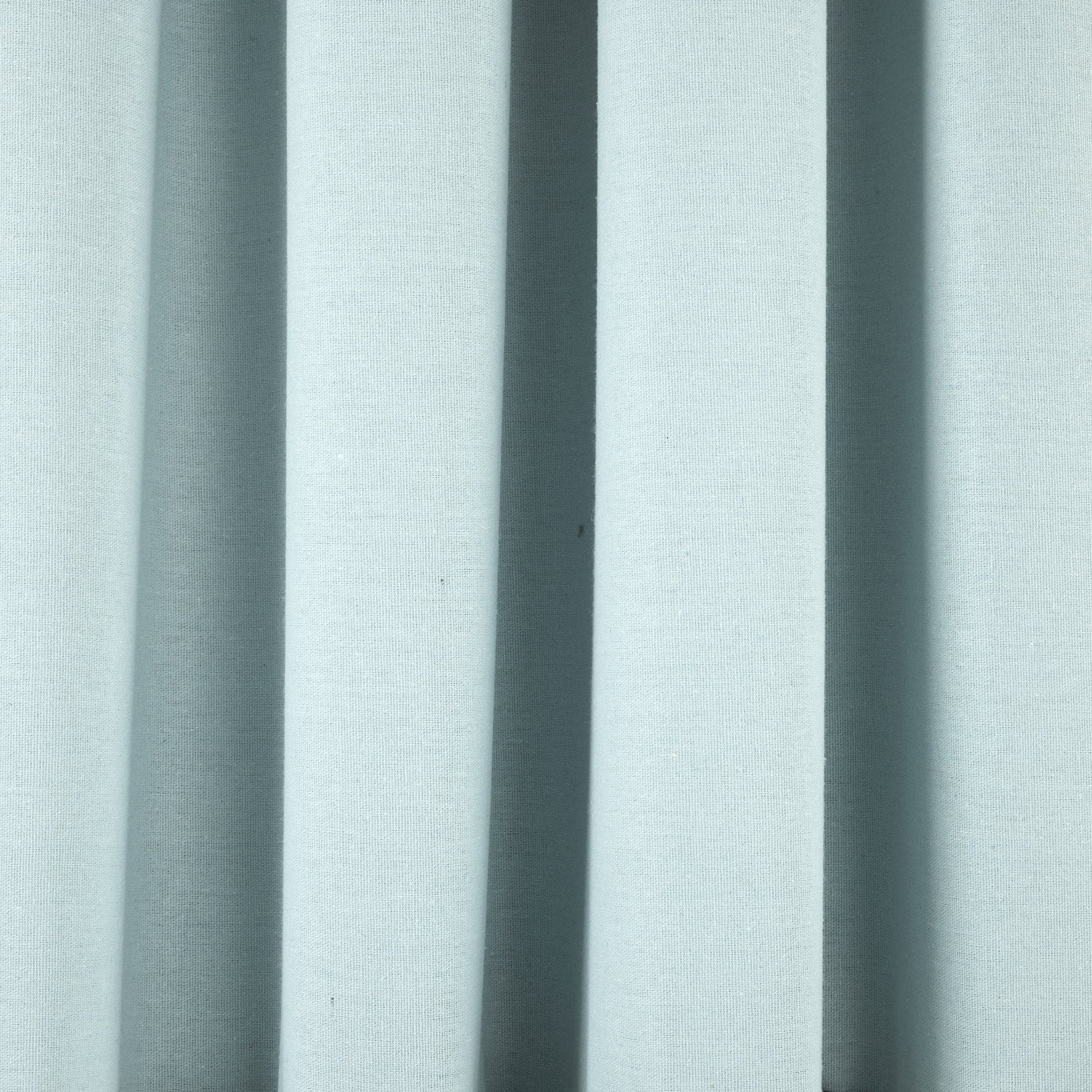 Blackout Linen Curtain Panels with Button Lining - 100% Light Blocking Window Drapes for Bedroom & Living Room Privacy & Sleep