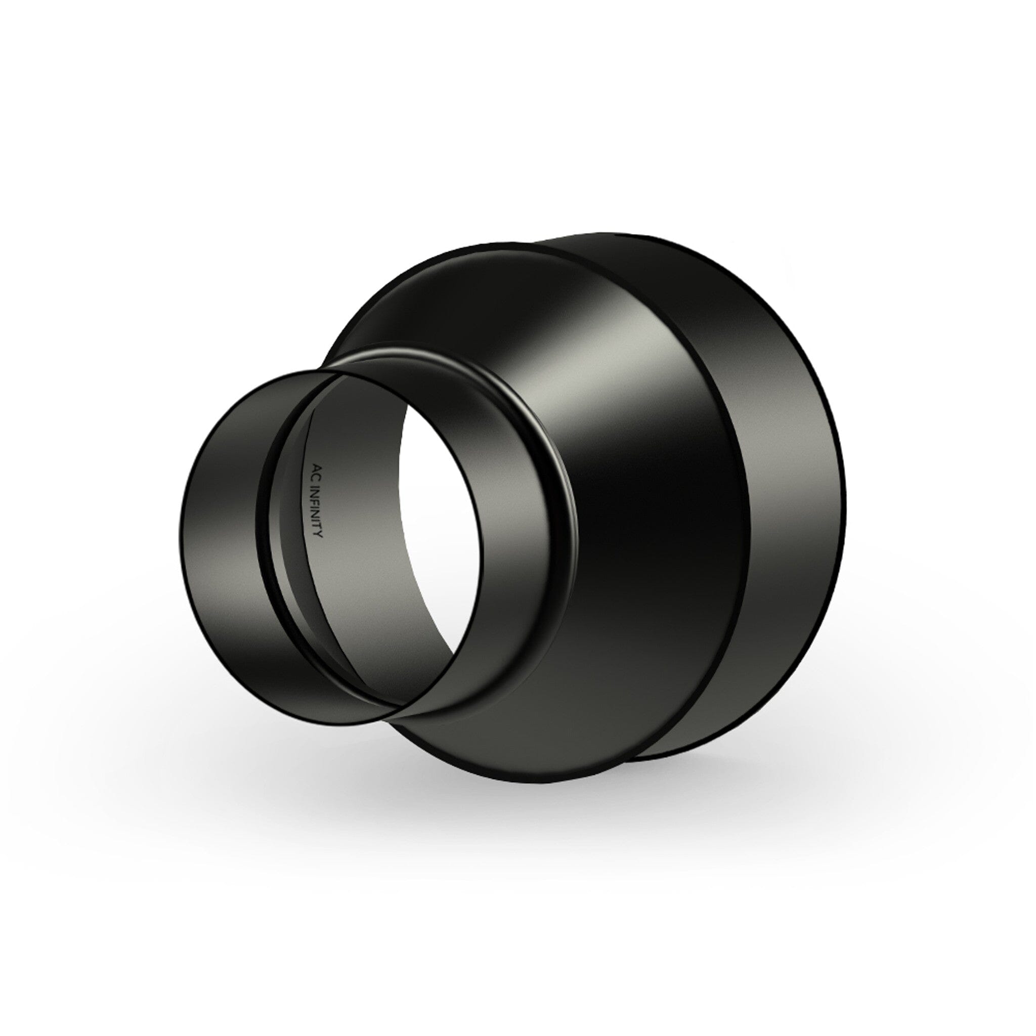 6 Inch to 4 Inch Galvanized Steel Duct Reducer Adapter Cone - HVAC, Exhaust System & Industrial Airflow Applications