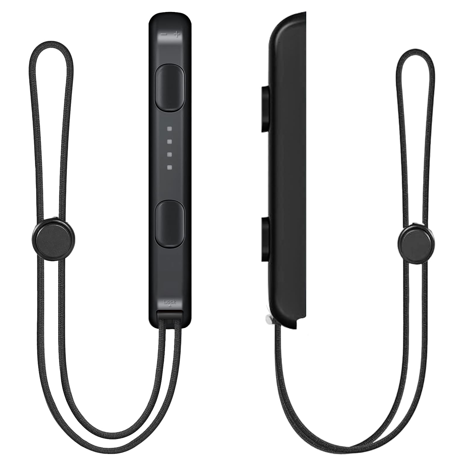 Switch Controller Wrist Strap - 1 Pair Black for Secure Gaming