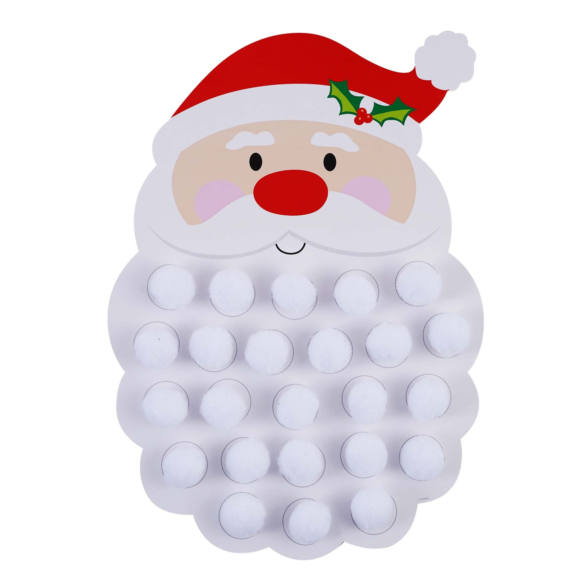 Christmas Character Pom Pom Advent Calendar - 11.5