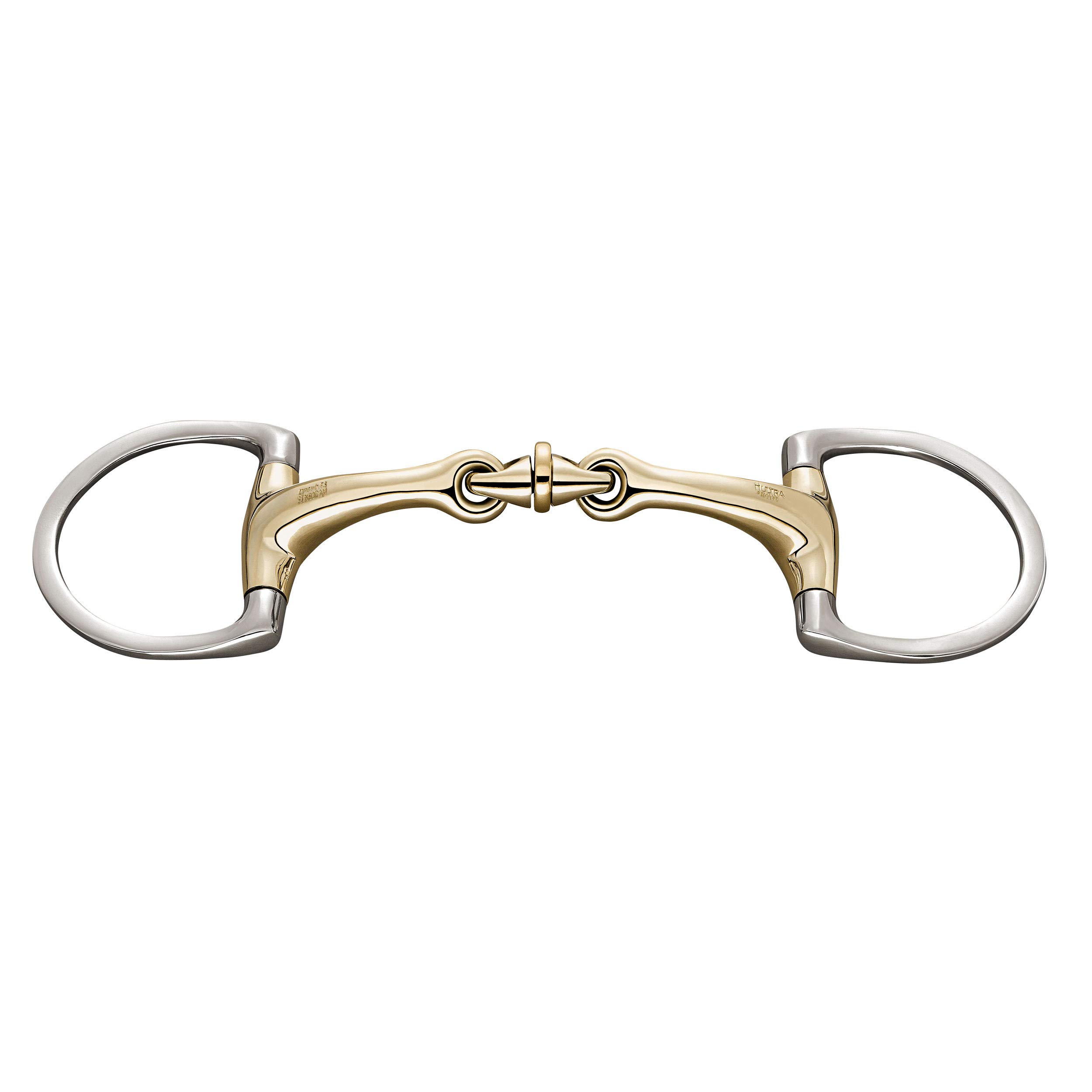 Sprenger Dynamic RS WH Ultra Egg Butt Bit with SENSOGAN Technology - Comfortable Horse Training Bit for Dressage & Jumping - Perfect for Sensitive Horses in Competitive Riding