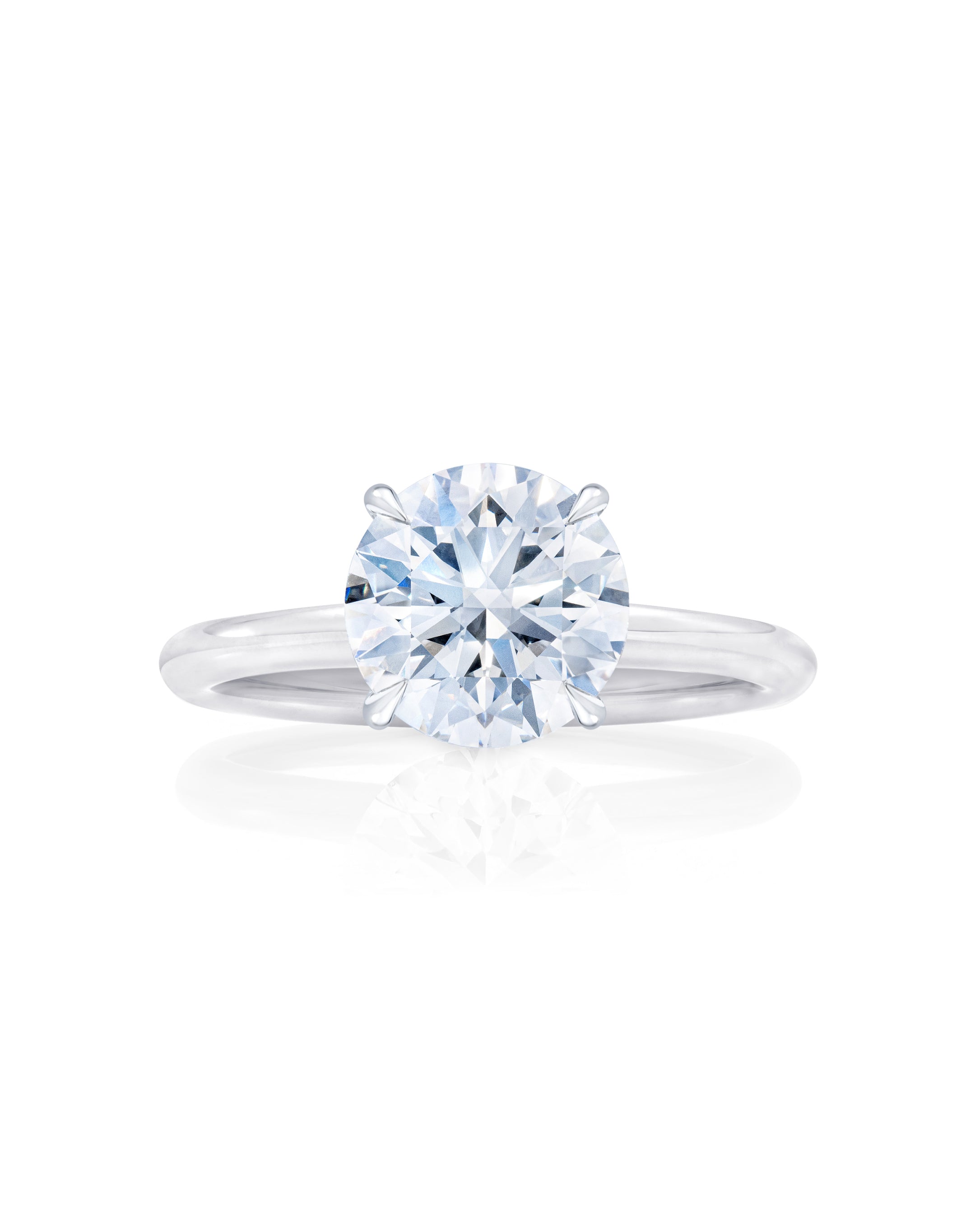 RC Solitaire Ring - Vintage Style Cubic Zirconia Engagement Ring for Women, Perfect for Weddings, Anniversaries & Romantic Gifts