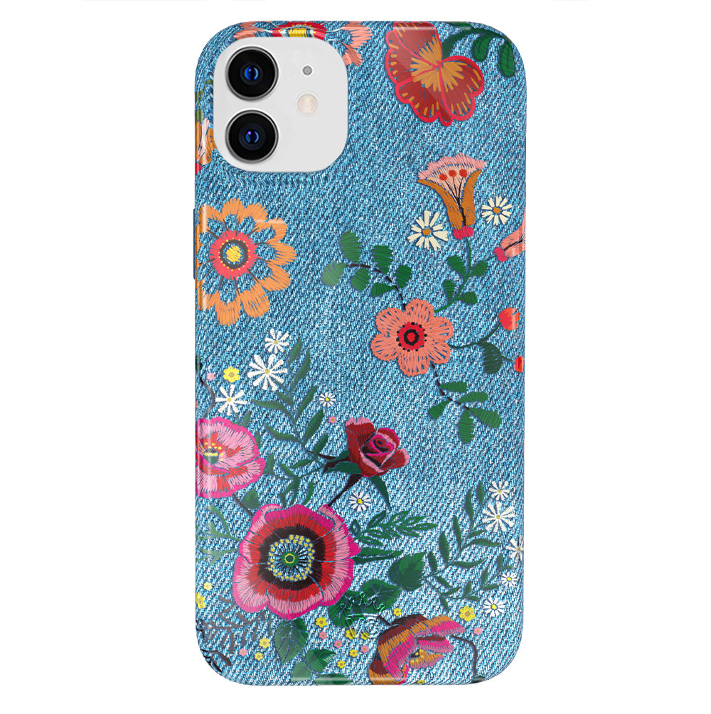 Stylish Floral iPhone Case - Trendy Protective Cover for iPhone 12/13/14/15 Pro Max - Perfect for Everyday Use, Travel & Gifts