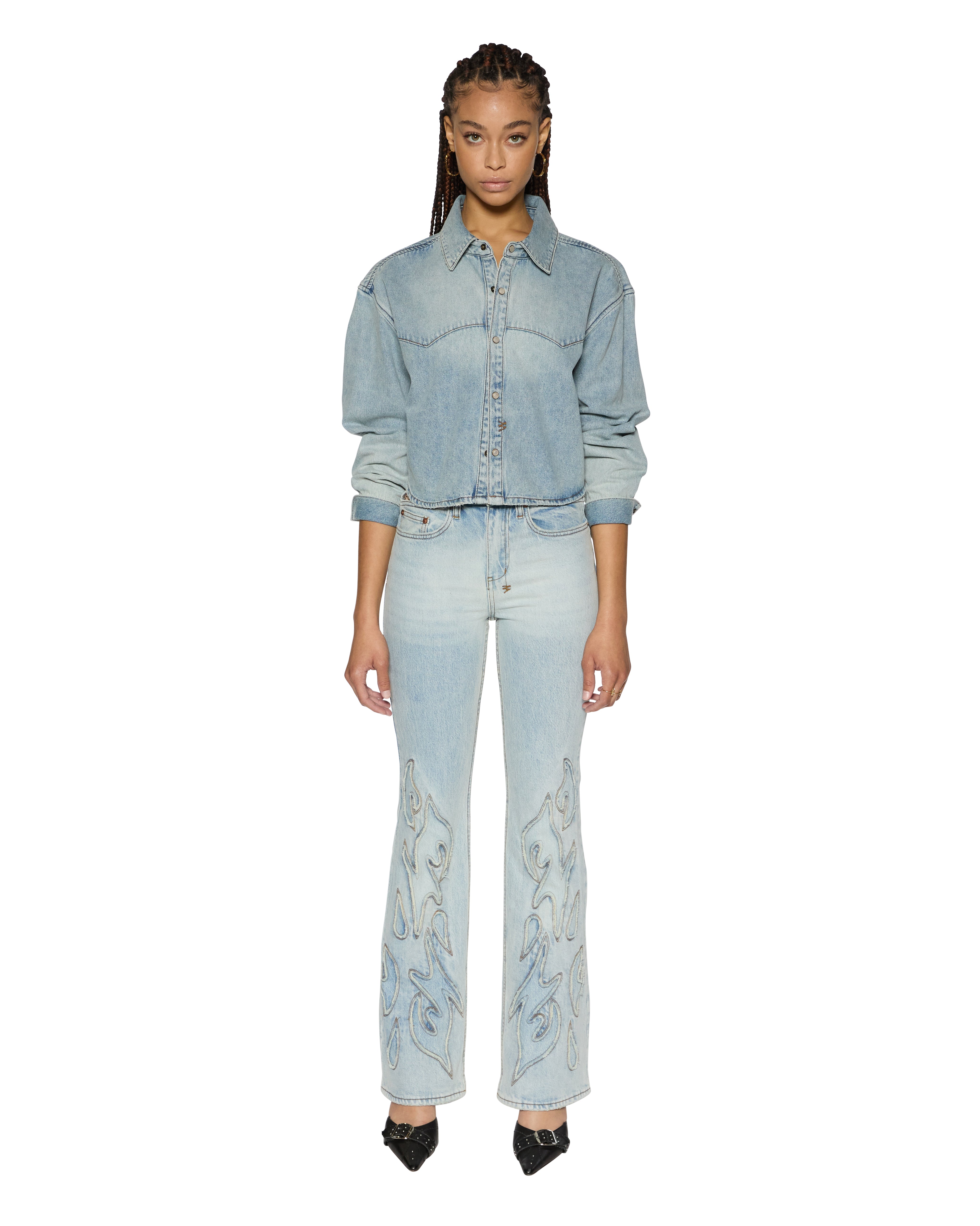 Alabama Crop Long Sleeve Shirt by Paragon - Stylish & Comfortable Top for Casual Wear, Outdoor Activities & Fashion Outfits