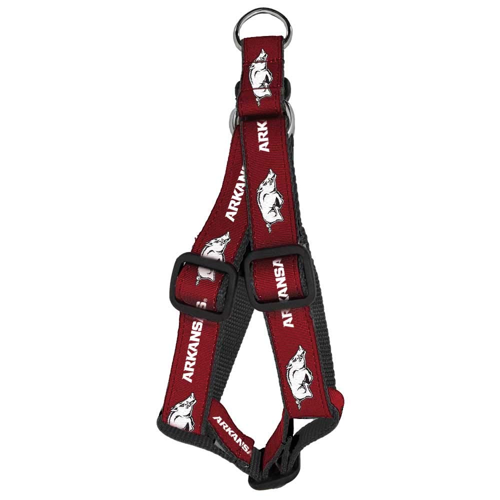 NCAA Collegiate Dog Harness - Adjustable Pet Vest for Small Medium Large Dogs - Perfect for College Game Day, Walks & Outdoor Adventures