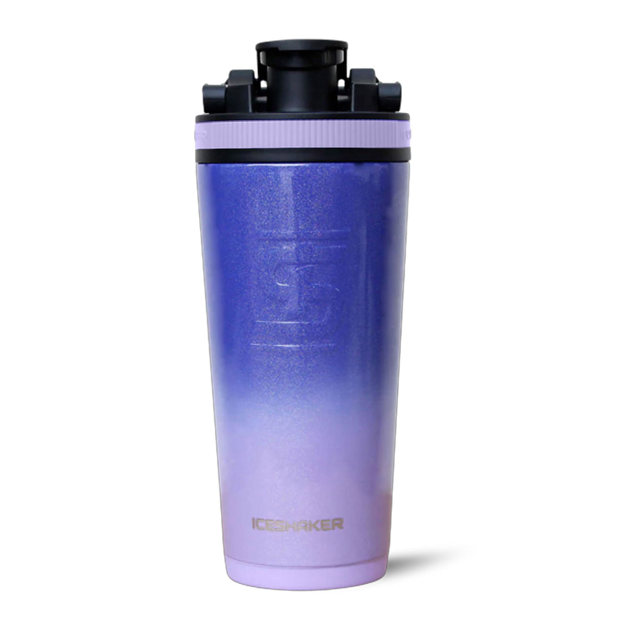 Premium Stainless Steel Ice Shaker Bottle - Leakproof Protein Shaker for Gym, Workouts & Travel - BPA-Free Fitness Water Bottle with Mixing Ball - Ideal for Protein Powder, Pre-Workout & Smoothies