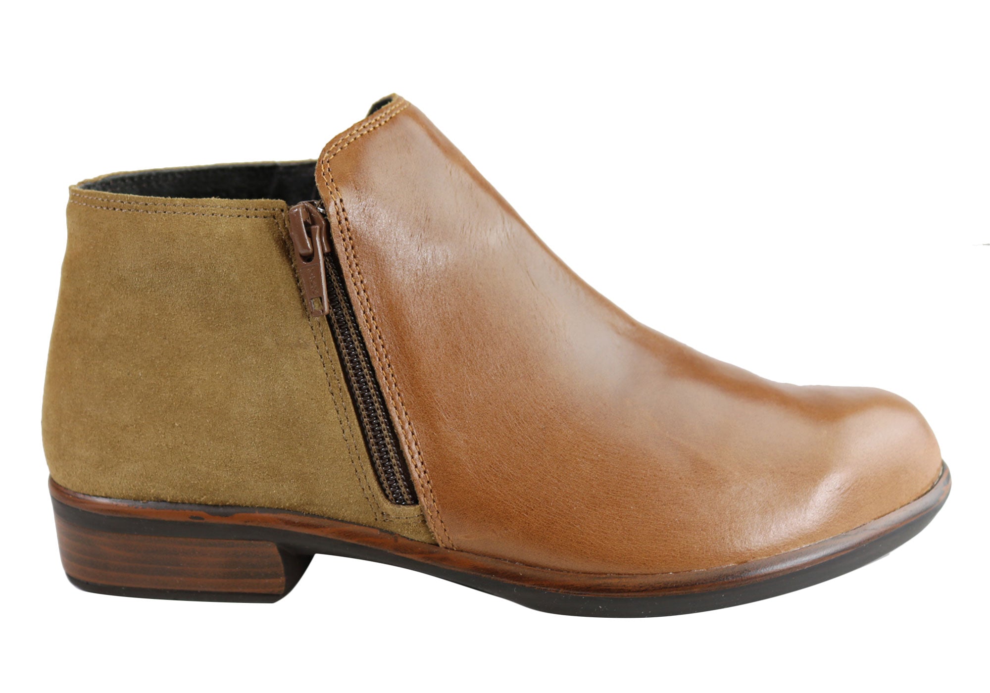 Naot Helm Women's Leather Ankle Boots - Comfortable, Cushioned & Supportive Footwear for Walking, Work & Casual Outfits