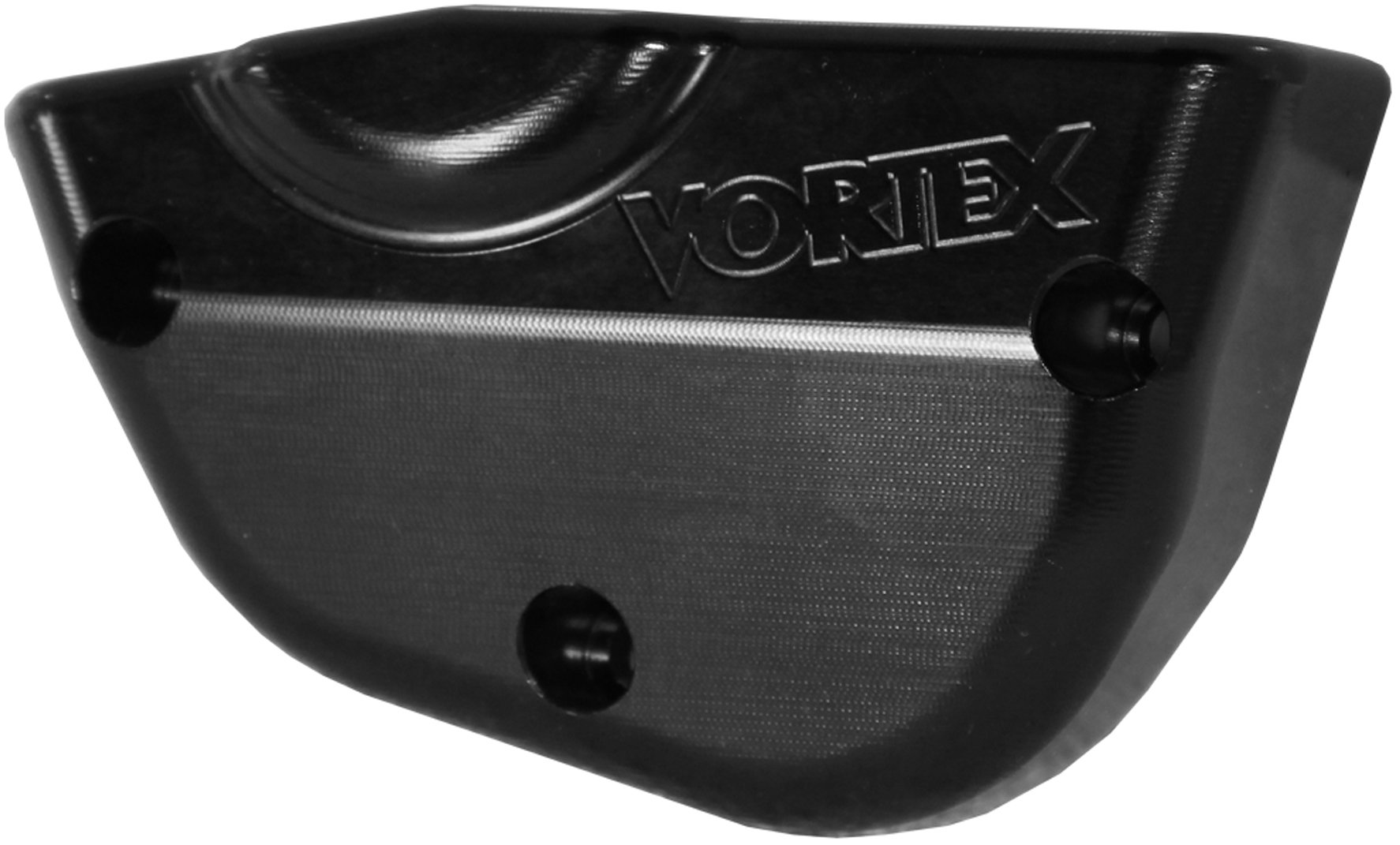Vortex CS432K Black Right Side Motorcycle Case Guard - Durable Protection for Harley, Honda, Yamaha & More - Perfect for Long Rides & Adventure Touring