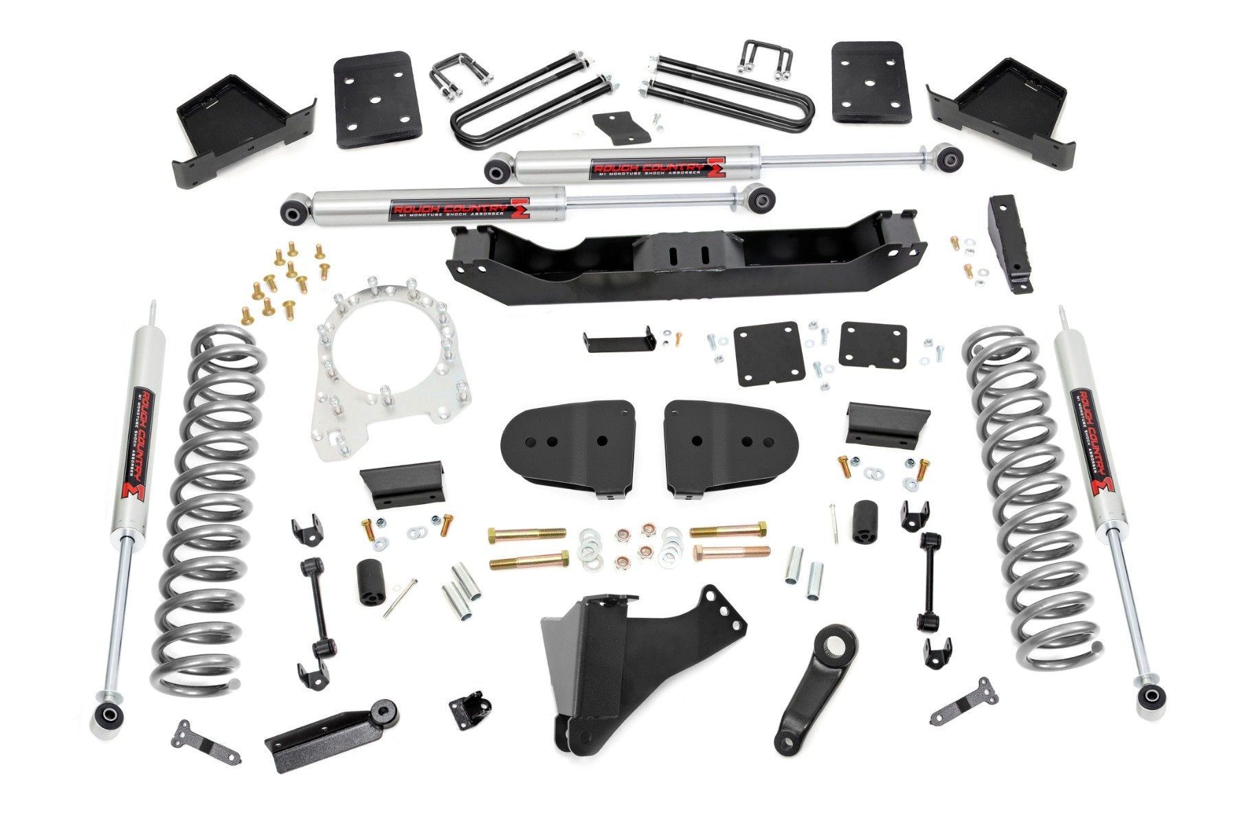 6 Inch Lift Kit for Ford F-250/F-350 Super Duty 4WD (2023-2025) - Heavy Duty Suspension Upgrade with No OVLDS | M1 Model 43940 | Off-Road & Truck Customization Accessory