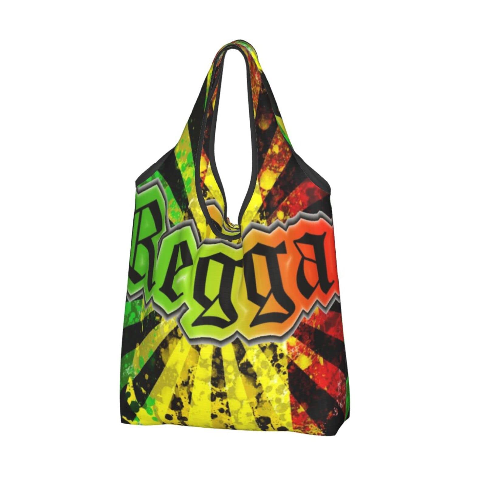 Vintage Style Reusable Grocery Bags - Washable, Foldable & Lightweight Shopping Tote for Women - Perfect for Grocery Shopping, Farmers Market, Picnics & Beach Trips