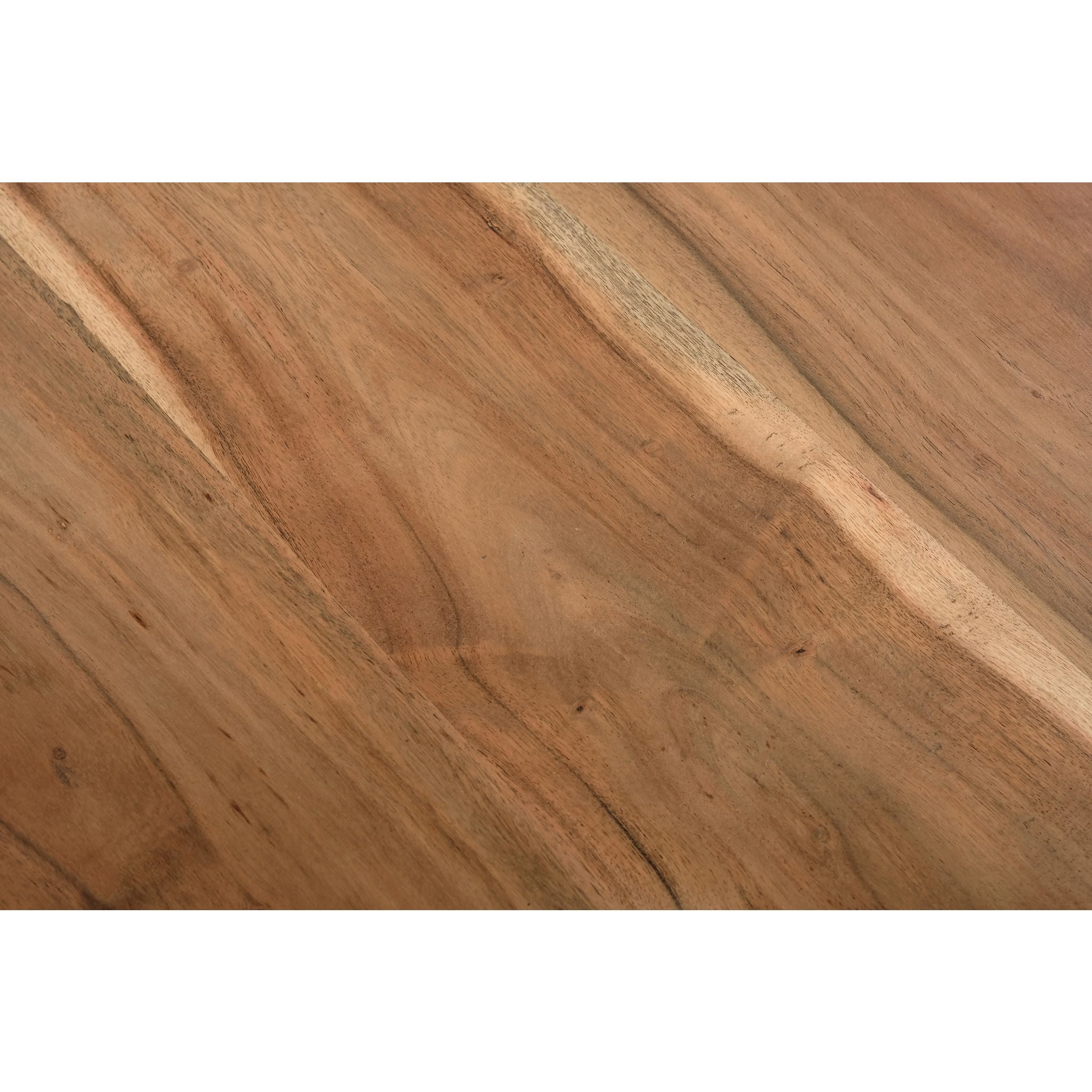 Aiden Modern Dining Table - Brown/Silver Finish - 1568557K - Perfect for Kitchen, Dining Room & Small Space Furniture