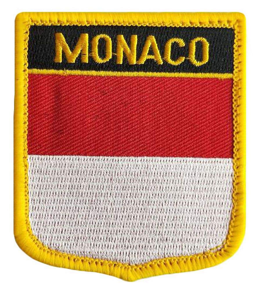 Tactical Patches for Monaco - Iron On & Sew On Military Morale Badges - Perfect for Jackets, Backpacks & Uniforms