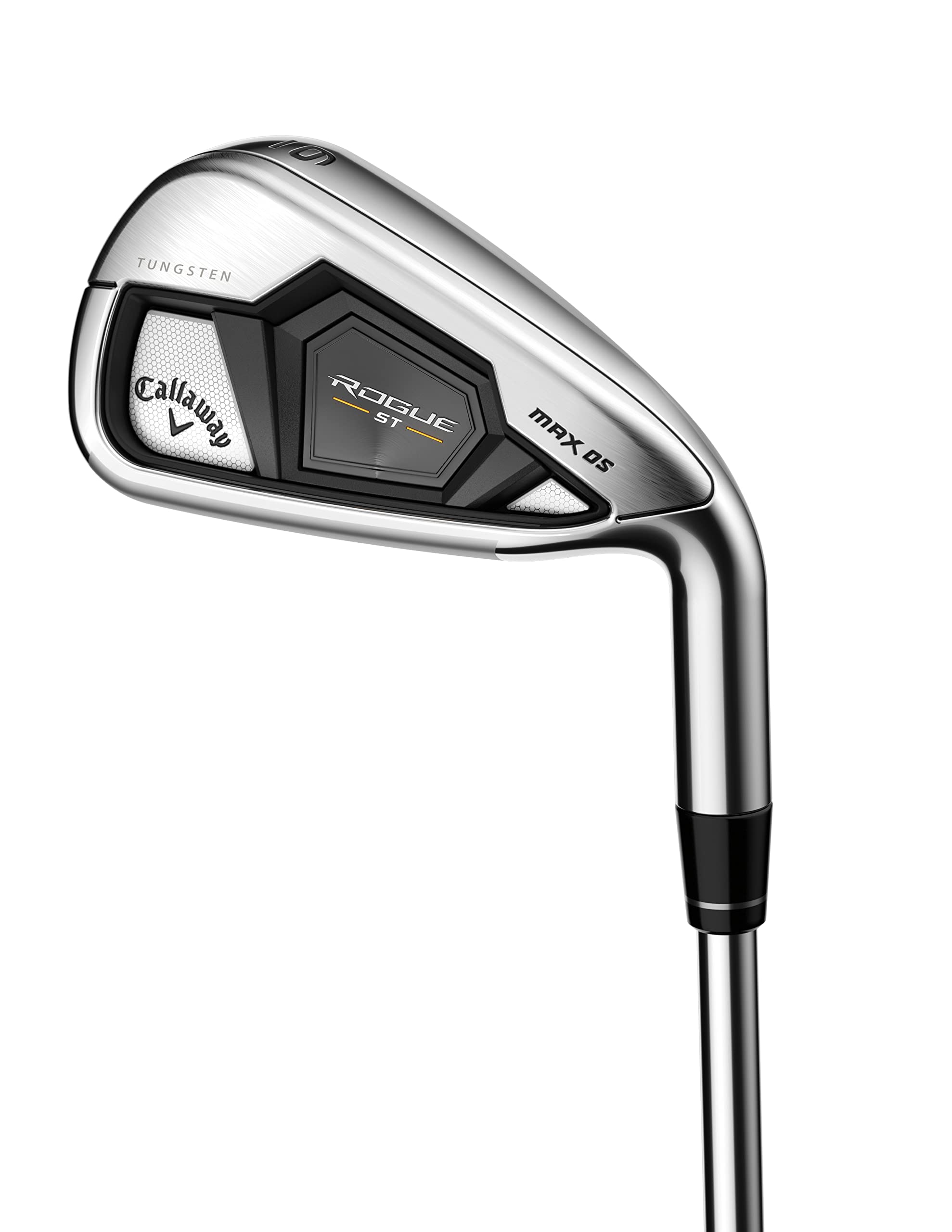 Callaway Golf Rogue ST Max OS Hybrid Iron Combo Set | Forged Carbon Steel Clubs | Right/Left Hand Options | Perfect for Mid-Handicap Golfers | Driving Range & Course Performance