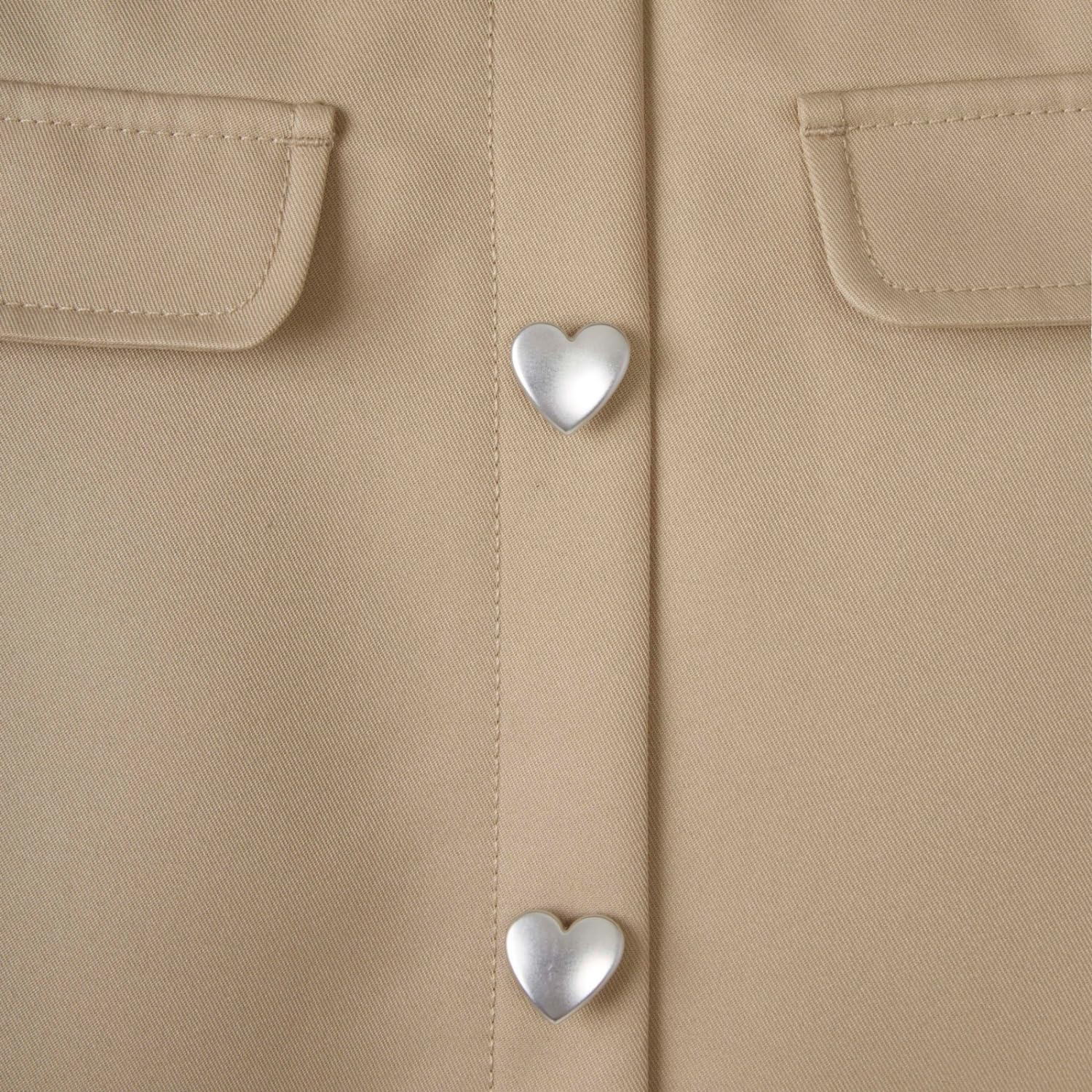French Toast Girls Pull-On Scooter Shorts with Pockets & Heart Button for Ages 4-14 - Perfect for Playdates, School & Outdoor Activities