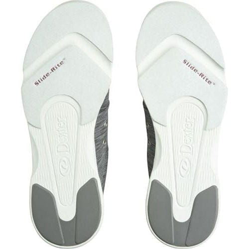 Dexter Men's Winner Grey & White Bowling Shoes - Comfortable & Durable for League Play & Casual Bowling