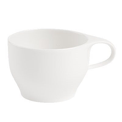Villeroy & Boch Artesano 12 Oz Coffee Mug - Set of 6 White Ceramic Cups for Home, Office, or Restaurant Use