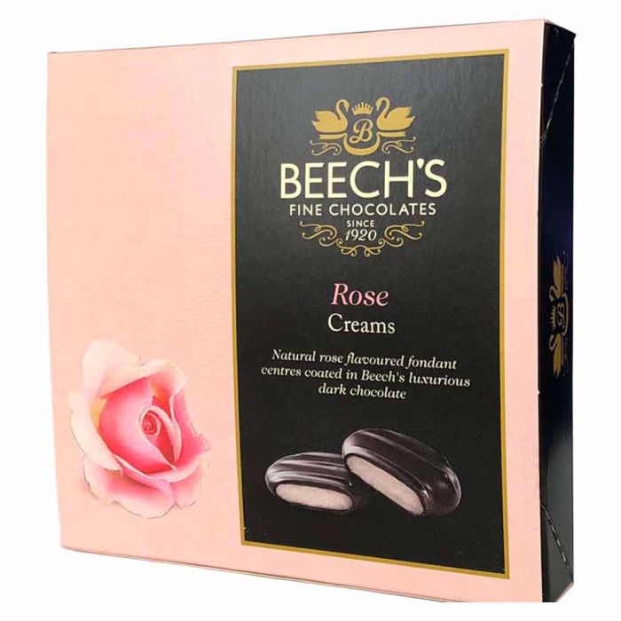 Beech's Premium Rose Fondants 90g - Delicious British Sweets for Tea Time, Gifts & Special Occasions