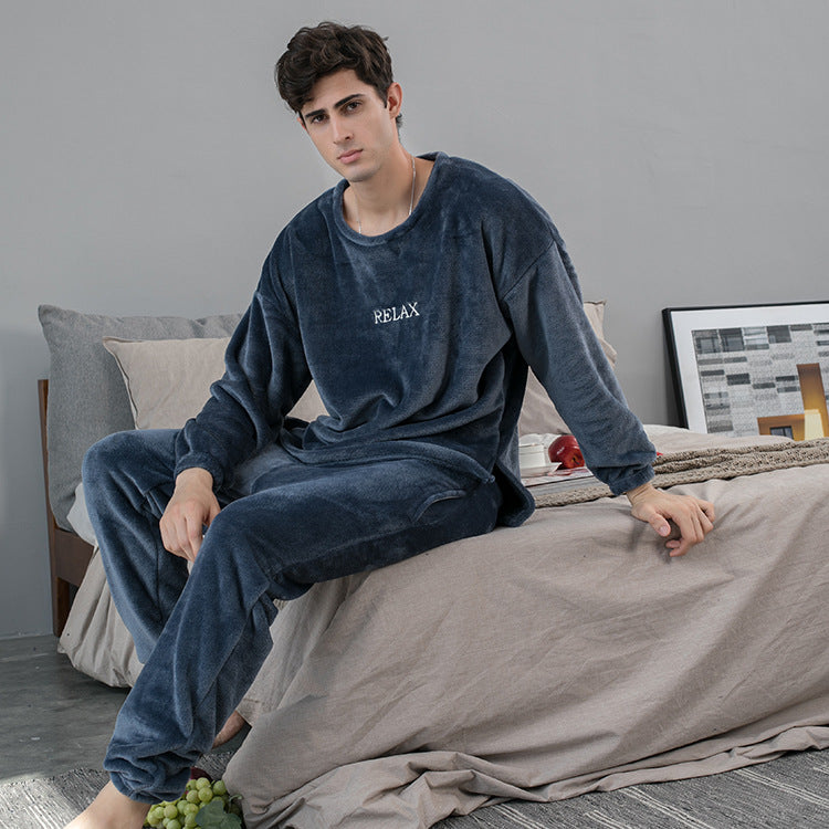 Cozy Flannel Pajama Sets for Women & Men - Winter Sleepwear, Couple Matching Loungewear - Perfect for Cold Nights, Christmas Gifts & Cozy Home Relaxation