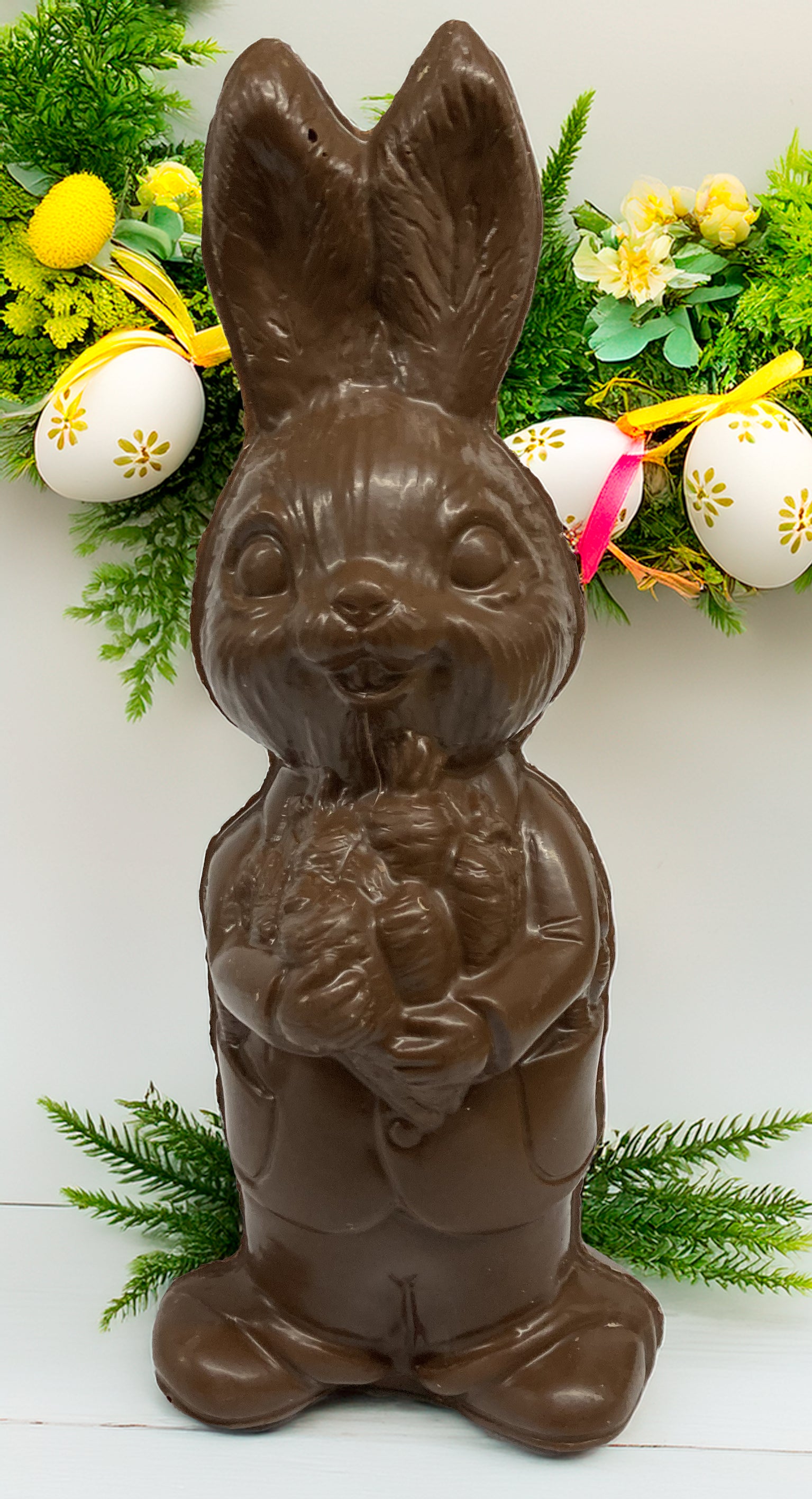 Premium Mr. Bunny Semi-Solid Chocolate Easter Treats - Delicious Milk Chocolate Bunny for Easter Baskets, Gifts & Holiday Celebrations