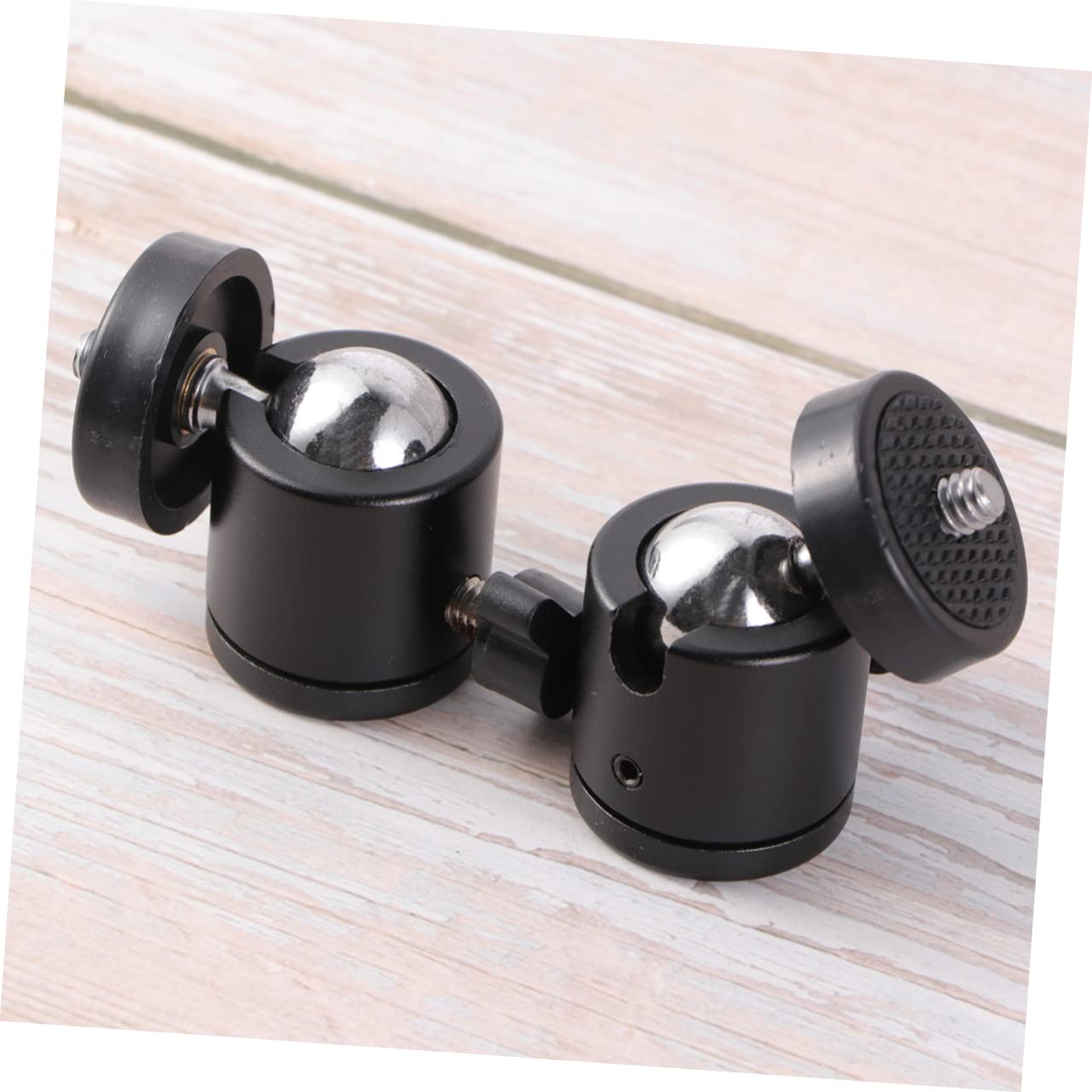 Veemoon 2-Pack 360° Rotating Ball Head Mini Tripod with 1/4
