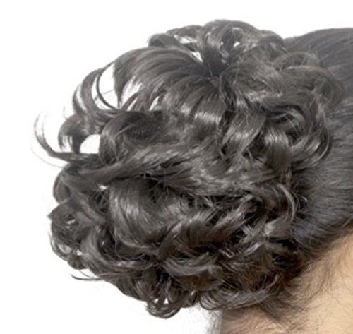 WigOWig Messy Bun Hairpiece for Women - Natural Looking Updo for Parties, Weddings & Everyday Wear