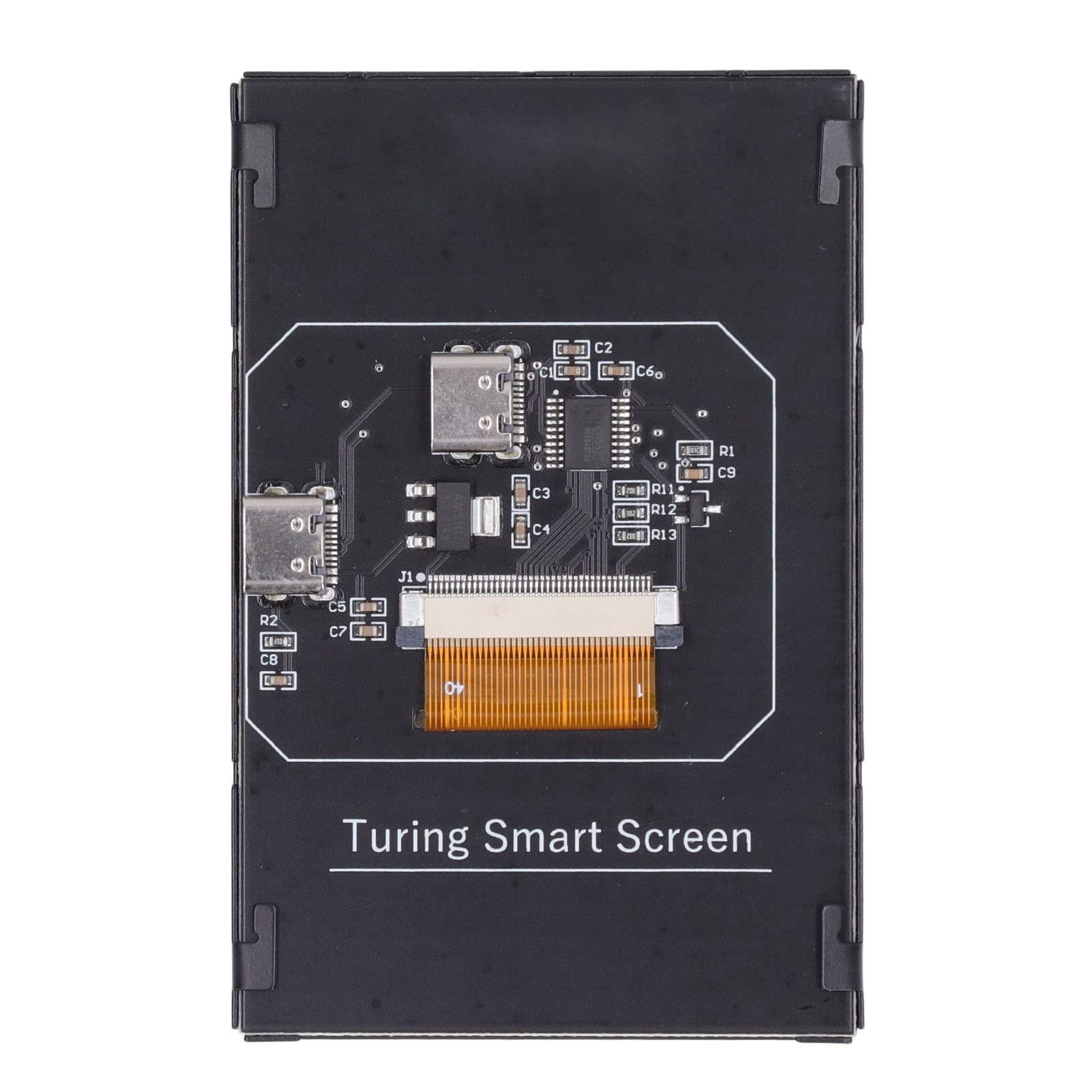 ANKROYU Computer Monitoring Secondary Screen - SECC Board PC Case Display with Auto Shutdown | IPS LCD Screen for Laptop, Desktop & Phone | Perfect for Gaming, Office Work & System Monitoring