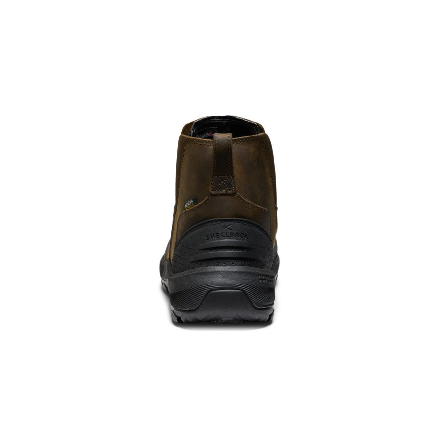 Men's Waterproof Chelsea Boots - Revel IV in Canteen/Black | Slip-Resistant Comfort for Outdoor Work & Casual Wear