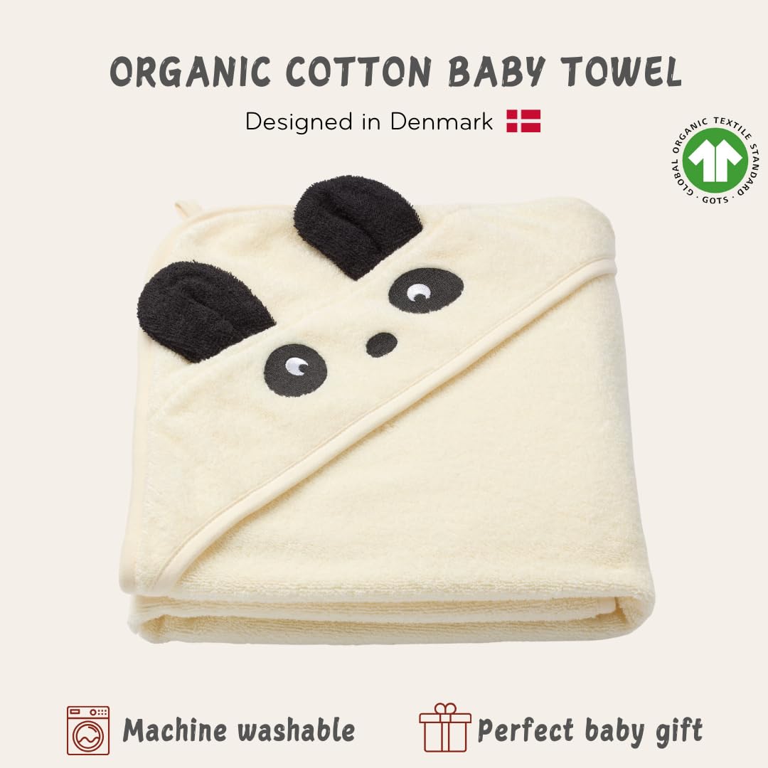 Organic Cotton Baby Hooded Towel - 32