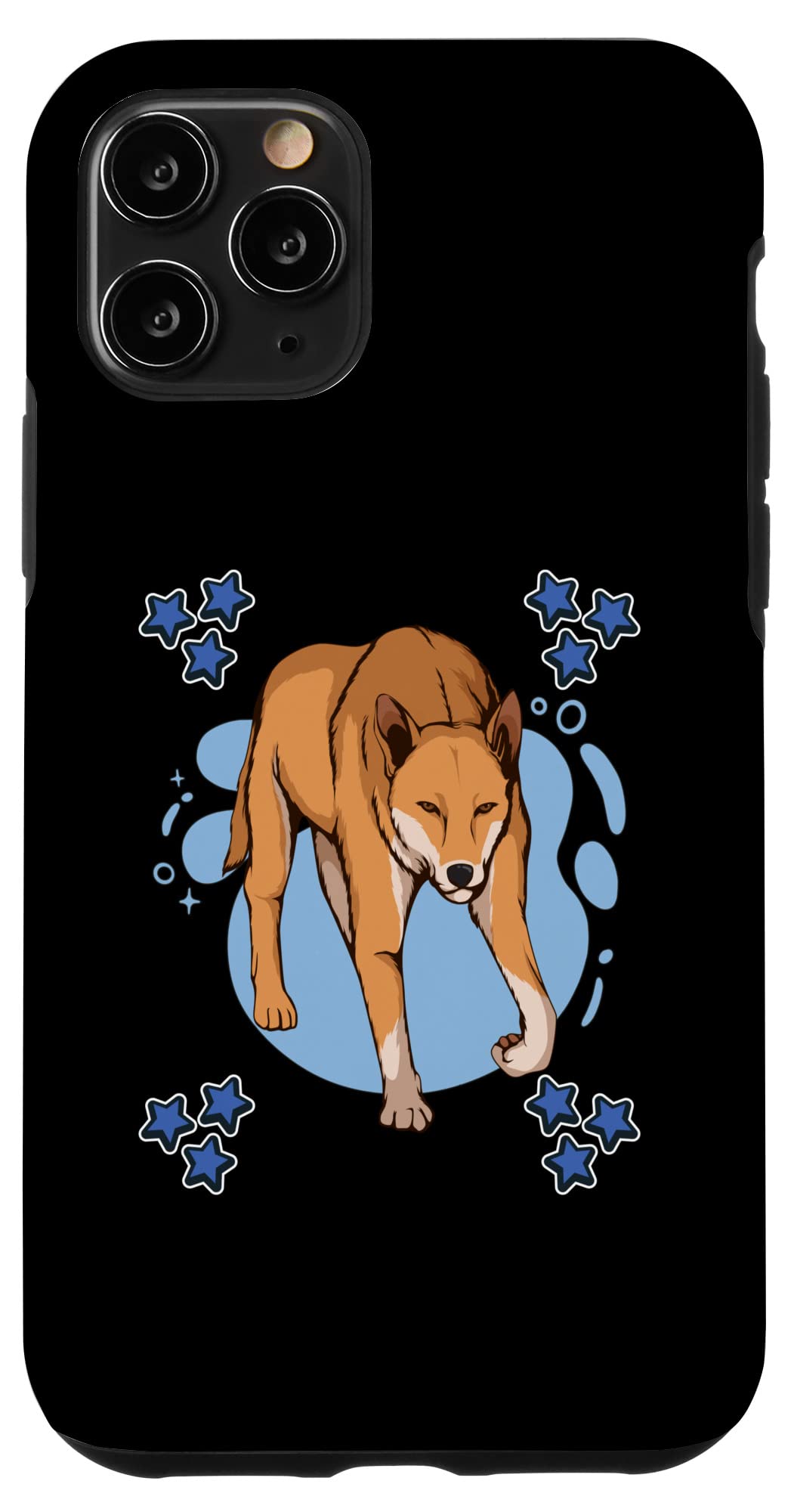 iPhone 11 Pro Case - Dingo Blue Dog Design Protective Phone Cover for Men & Women | Perfect for Pet Lovers, Outdoor Adventures & Daily Use