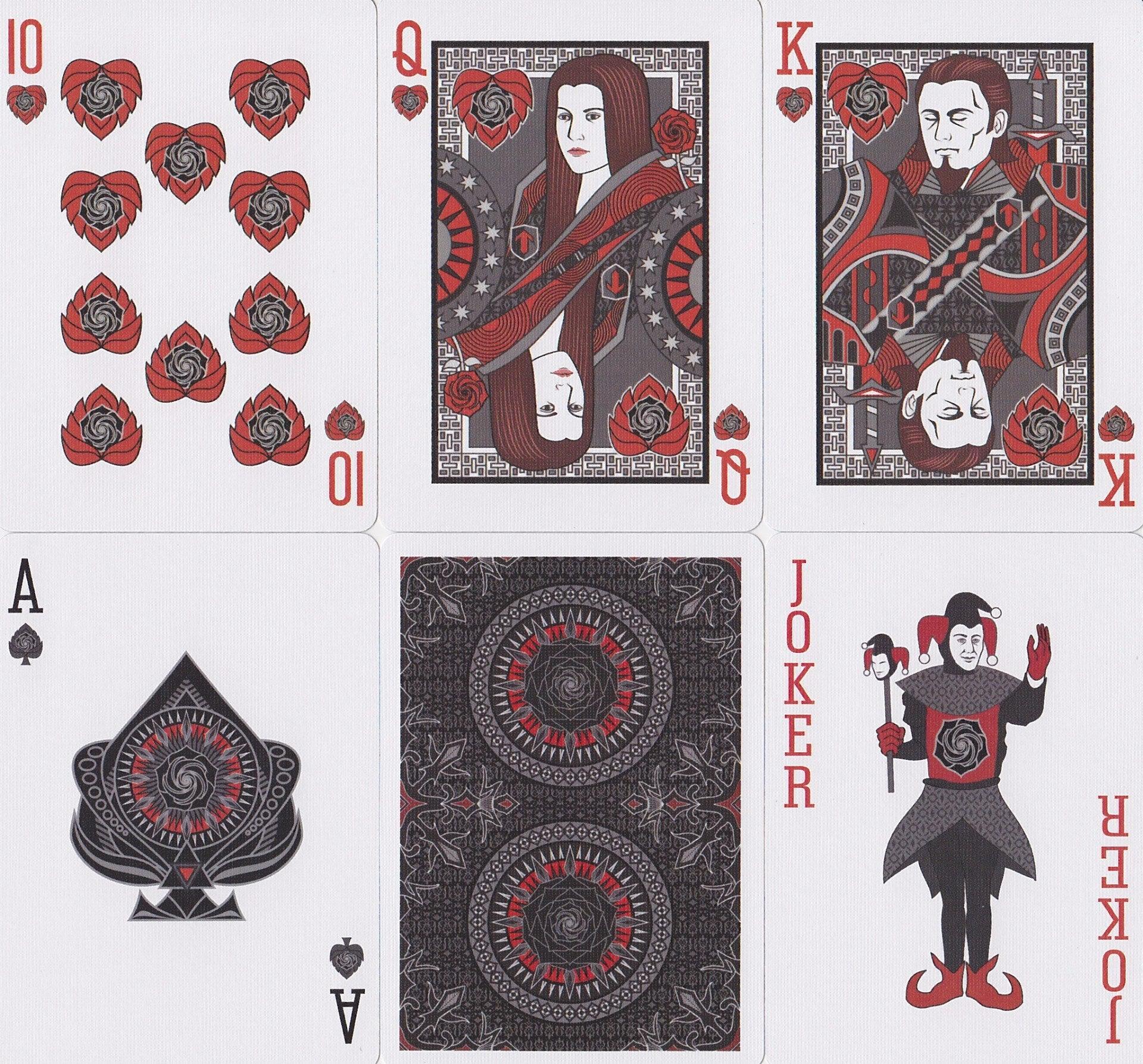 Bicycle® Black Rose Playing Cards - Premium Quality Poker Cards for Magic Tricks, Cardistry & Game Nights | Perfect for Professional Magicians & Card Enthusiasts