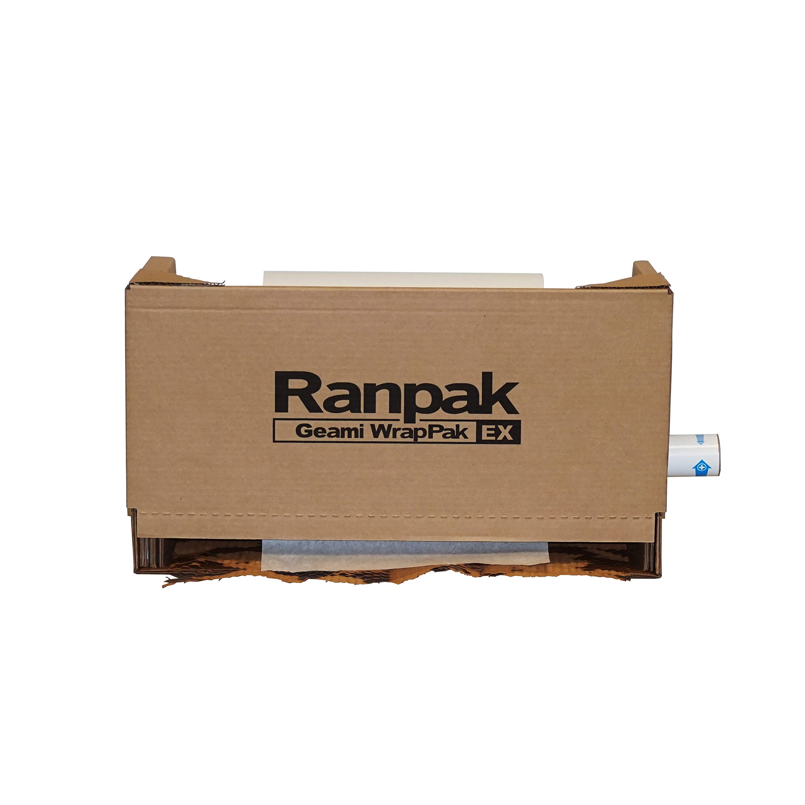 WrapPak Ex 750 Feet Expandable Honeycomb Cushion Wrap - Recyclable & Eco-Friendly Kraft Paper Packing Material for Shipping, Made in USA | Perfect for Protecting Fragile Items During Moving & E-Commerce Shipping