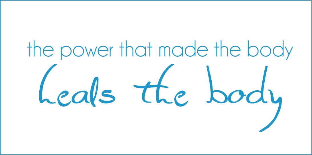 The Power That Made The Body Heals The Body