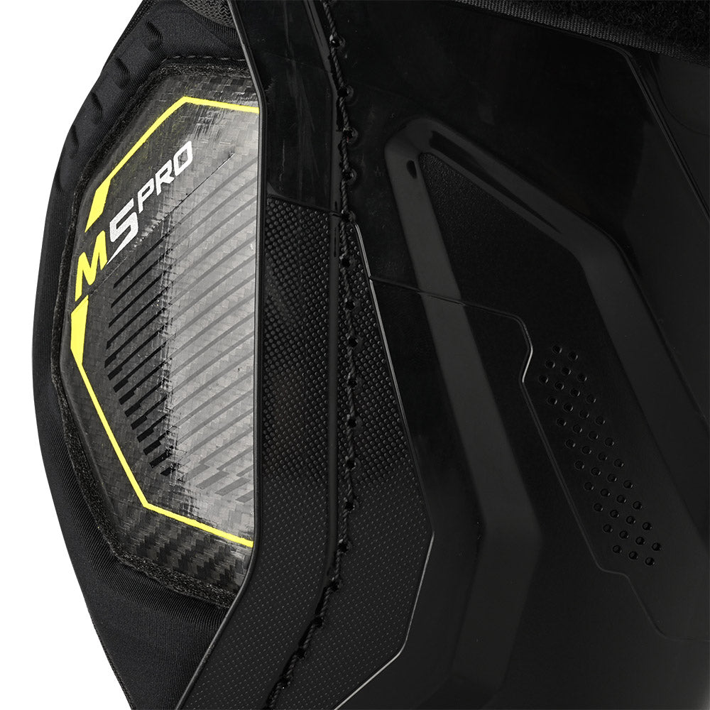 Bauer Supreme M5 Pro Senior Ice Hockey Shin Guards - Protective Gear for Hockey Players - Perfect for Games, Practices & Training